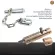 กลอนประตู โซ่ สับ ห้องน้ำ สแตนเลส รมดำ DOOR BOLT มิตสห