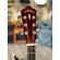 Ready to send a 39-inch acoustic guitar overspeed os-390c ฺ BK, red sunbird color, a lot of free guitar, Overspeed OS-39C OS390.
