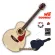 Ready to deliver Overspeed OS-390C N airy guitar, free wood color, free bag+pickpocket+39-inch set