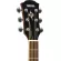 YAMAHA® CPX600 41 -inch electric guitar, Medium Jumbo shape, with built -in cable set + free bag & charcoal & wrench