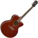 Yamaha® CPX600 กีตาร์โปร่งไฟฟ้า 41 นิ้ว Root Beer ไม้สปรูซ ทรง Medium Jumbo มีเครื่องตั้งสายในตัว + พร้อมของแถม ** ประกันศูนย์ 1 ปี **