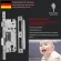 Himalia door lock Suitable for a simple modern building in the building that pulled the golden rose color door, opaque and black black.