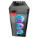 AZZA ATX Mid Tower Tempered Glass ARGB Gaming Case OBSIDIAN 270 with RF Remote – Black
