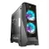 AZZA ATX Mid Tower Tempered Glass ARGB Gaming Case Chroma 410B with RF Remote – Black
