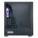 AZZA ATX Mid Tower Tempered Glass ARGB Gaming Case Apollo 430B DF2 with RF Remote – Black