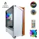 AZZA ATX MID TOWER TEMPERED GLASS ARGB GAMING CASE APOLLO 430W DF2 with RF Remote - White