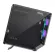 Azza Innovative Tempered Glass Argb Optima 803 with RF Remote - Black
