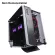 Azza Innovative Tempered Glass Argb Optima 803 with RF Remote - Black