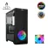 AZZA ATX MID TOWER TEMPERED GLAST RGB GAMING CASE Arc 241G - Black