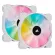 Case Fan Case Case CORSAIR ICUE SP140 RGB Elite White Dual Pack with Lighting Node Co-9050139-WW