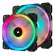 CASE FAN พัดลมเคส CORSAIR LL140 RGB 2 FAN WITH LIGHTING NODE PRO CO-9050074-WW