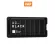 Western Digital SSD 2 TB WD_BLACK P40 SSD External GAME Drive ฮาร์ดดิสพกพา รุ่น WD_BLACK P40 Game Drive SSD USB 3.2 Gen 2
