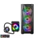 ATX Case NP Tsunami Coolman 190-2 K Liquid Combo Trip Ring
