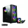 ATX Case NP Tsunami Coolman 190-2 K Liquid Combo Trip Ring