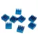 8pcs/lot 15mm*15mm*8mm Aluminium Shim Pad Thermal Vga Ram Heat Sinks Spreader Memory Cooler Cooling For Ddr