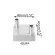 Multi-Size Primary Primary Aluminum Water Cooling Block Heat System for PC LAP CPU