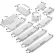 Multi-Size Primary Primary Aluminum Water Cooling Block Heat System for PC LAP CPU