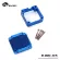 ByKski DDC Pump Metal Cover / DDC Series Accessroies Pump Aluminum Alloy Cooling DDC Modified Kit / Acrylic Board Cover