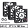 2 Pcs Gdstime 60mm 24v 12v 5v 6cm Brushless Usb 2pin 3pin Dc Cooler Fan 60x10mm 6010 Ball For Computer Pc Cpu Case Cooling Fan