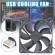 USB Cooler Cooling Fan 5V DC Brushless CPU PC Computer Case 120mm Nov99