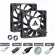 2 PCS GDSTIME 60mm 24V 12V 5V 6CM Brushless USB 2PIN DC COOLER FAN 60x10mm 6010 Ball for Computer PC CPU Case Cooling Fan