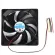 4PCS 1800PRM 120mm 120x25mm 12V 4PIN DC BRUSHLESS PC Computer Case Case Cooling Fan for Different Desk PC