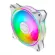 Cooler Master Mf120 Halo White Edition Case Fan 120mm Dual Loop 5v Addressable Rgb Lighting Cpu Cooling Pwm Fan Silent Masterfan