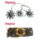 3pcs Diy 85mm Fd7010h12s 4pin Dc12v 0.35a Cooler Fan Replace For Sapphire R9 270x 2g R9 280x Tri-X Cooling Fan