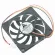 Dc 5v 12v 24v 8cm 8cm Cm 80mm 80x80x10 Ultra-Thin Brushless Cooling Fan