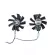 4pin Ga92s2u Rx570 Gpu Vga Cooler Graphics Fan For Radeon Powercolor Red Dragon Rx 580 Dual Cool Cards Cooling Replacement Fans