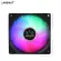 Lanshuo 90mm 3 Pin Rgb Fan 90*90*25 Computer Case Fan Silent 9cm Cpu Cooling Fan Quiet Pc Cooler Fan Rgb Fan Dc 12v Cpu Fan