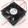 Nidec D08A-24TS2 DC 24V 0.23A 80x80x25mm 2-Wire Server Cooling Fan