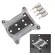 Cpu Cooler Metal Motherboard Back Plate Bracket For Intel 1150 1151 1155 Install The Fastening