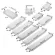 Primary Aluminum Water Cooling Block Heat Sink System For Pc Lap Cpu Au06 19 Dropship