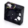 1PCS 5CM 50mm 4 Line Temperature Control 0.2A 12V Car Audio Cooling Fan G5015M12D16