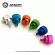 5PCS Hand Mod Screws for PC Computer Water Cooling for Video Card Holder/Power/Chassis Side Panel Big Head 12 Colors Fold Screws