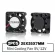 2 Pieces 25x25x7mm Dc 5v 12v 2-Pin Cooler Brushless Chipset Heatsink Mini Cooling Fan 2507