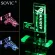 Graphics Cards Stand Mounting Bracket Suitable for GTX 1080 1070 1030 980 970TI Companion Support LED Graphics Card Holder