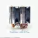 Snowman 6 Heat Pipe Pc Quiet Cpu Cooler 4pin Pwm 90mm Fan For Intel Lga 775 1200 1150 1151 1155 1366 Amd Am3 Am4 Cpu Cooling Fan