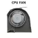 LAP CPU COOLING FON for Dell Precision 7530 M7530 CPU COOLING FAN