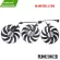 Graphics Card Fan PLD09210S12H DC12V for Asus TUF RTX 3060 TI RTX 3070 RTX 3080 RTX 3090