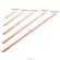 Pure Copper Tube Tubing for Computer Lap Cooling Notebook Heat Pipe Flat or Round 80/130/170/220/300mm Optional