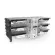 ByKski Double GPU Water Block Connect Module Multi Graphics Card Parallel Combine Block Fittings G1/4 ?? B-L4/6-2/3/4way-X-V3