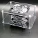New Wireless Routing Radiator Usb12cm Dc 5v High Speed Quiet Fan Acrylic Transparent Routing Tv Set- Box Cooling Rack