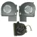 Computer CPU COOLING FANS for Asus Rog Strix GL703G GL703VI GPU GRAPHICS CORD FANR00E0P0 DFS601712M00T FK0A New