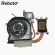 Reboto for Samsung NP305V5A 305V5A LAP Motherboard CPU Fan Radiator Heatsink BA62-00611A KSB0705Ha 100% Testd Fast Ship
