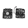 4PIN CF-129215S GTX970 1060 Gaming OC Cooler Fan Replace for Inno3D GeForce GTX 960 970 x2 OC Video Card Fan