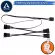 [CoolBlasterThai] Arctic PST Cable Rev. 2PWM Sharing Cable for 4 Fans ประกัน 2 ปี