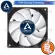 [Coolblasterthai] Arctic PC Fan Case Model F8 PWM PST Size 80 mm. 6 years warranty.