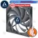 [Coolblasterthai] Arctic PC Fan Case Model F14 PWM PST CO Size 140 mm. 6 years insurance.